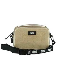 NEW WOMENS UGG JANEY II CLEAR NATURAL CROSSBODY BELT BAG CLUTCH 1116183 PURSE