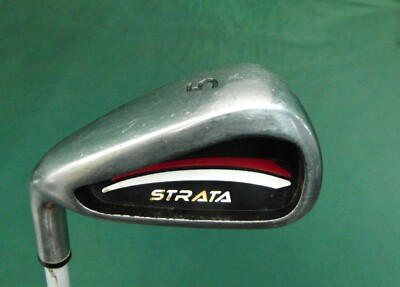 Linkshänder (Callaway) Strata 5 Eisen Regular Stahlschaft Strata Grip