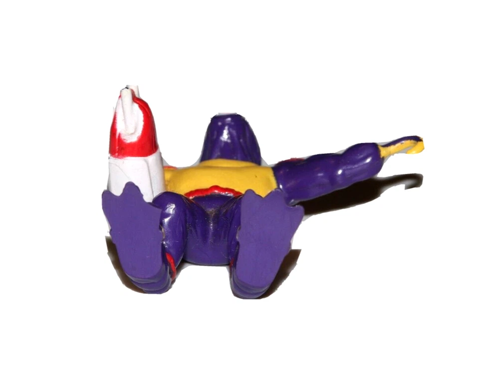 1991 GALOOB AMARILLO PÚRPURA BOLSA DE BASURA MANOJO OJO SALVAJE FIGURA DE COLECCIÓN Foto 2 de 4