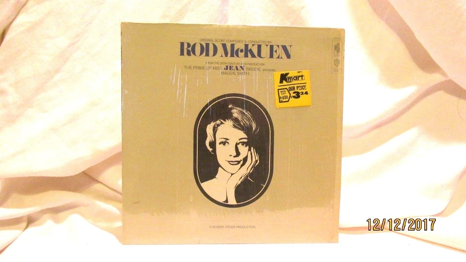 1969 Rod McKuen The Prime of Miss Jean Brodie WB LP 33 Vinyl Record WS 1853 - Image 2 of 4