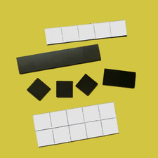 Self Adhesive Magnets SQUARES 20MM -  Flexible Magnets for Crafts