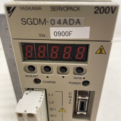 Yaskawa Servopack SGDM-04ADA Servo Drive IP1X; 200V | eBay