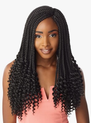 Sensationnel Pre-Looped Crochet Braid LULUTRESS 3X GODDESS BOX BRAID 18 - SALE-