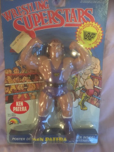 WWF WWE 1980's LJN WRESTLING SUPERSTARS KEN PATERA...