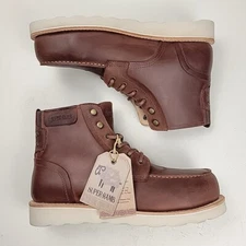 Superlamb DZO Boot Comp Toe Fleece Lined Work Boots Leather Men's Size 9 D NIB