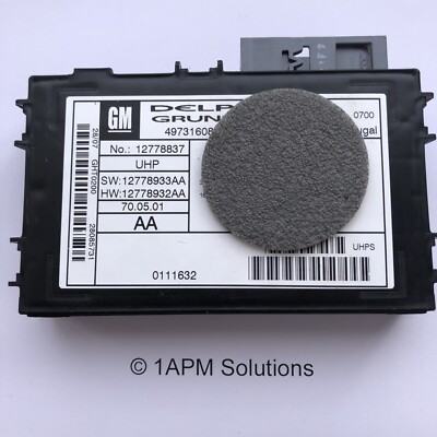 Saab 9-3 UHP 497316088 Nr 12778837 UHP Bluetooth GM Delphi Grundig ab 2007 Autos