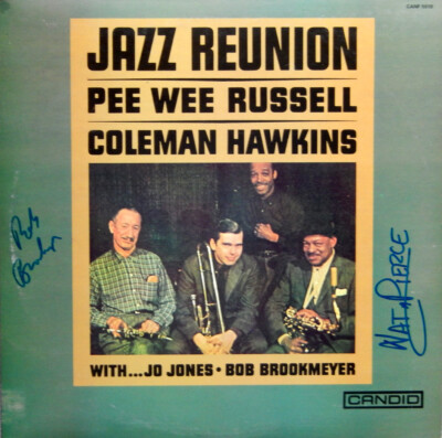 Pee Wee Russell, Coleman Hawkins with Jo Jones - Jazz Reunion (Sammlerexemplar)