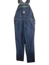 Liberty Overalls Men s Sz 36x32 38X32 Blue Work Wear Carpenter Denim Jeans EUC
