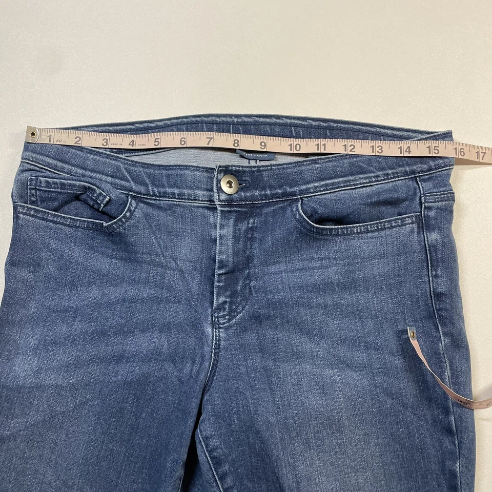 J. Jill Leggings Women’s 10P 5 Pocket Stretch Denim Measures 32x24 - Image 4 of 4