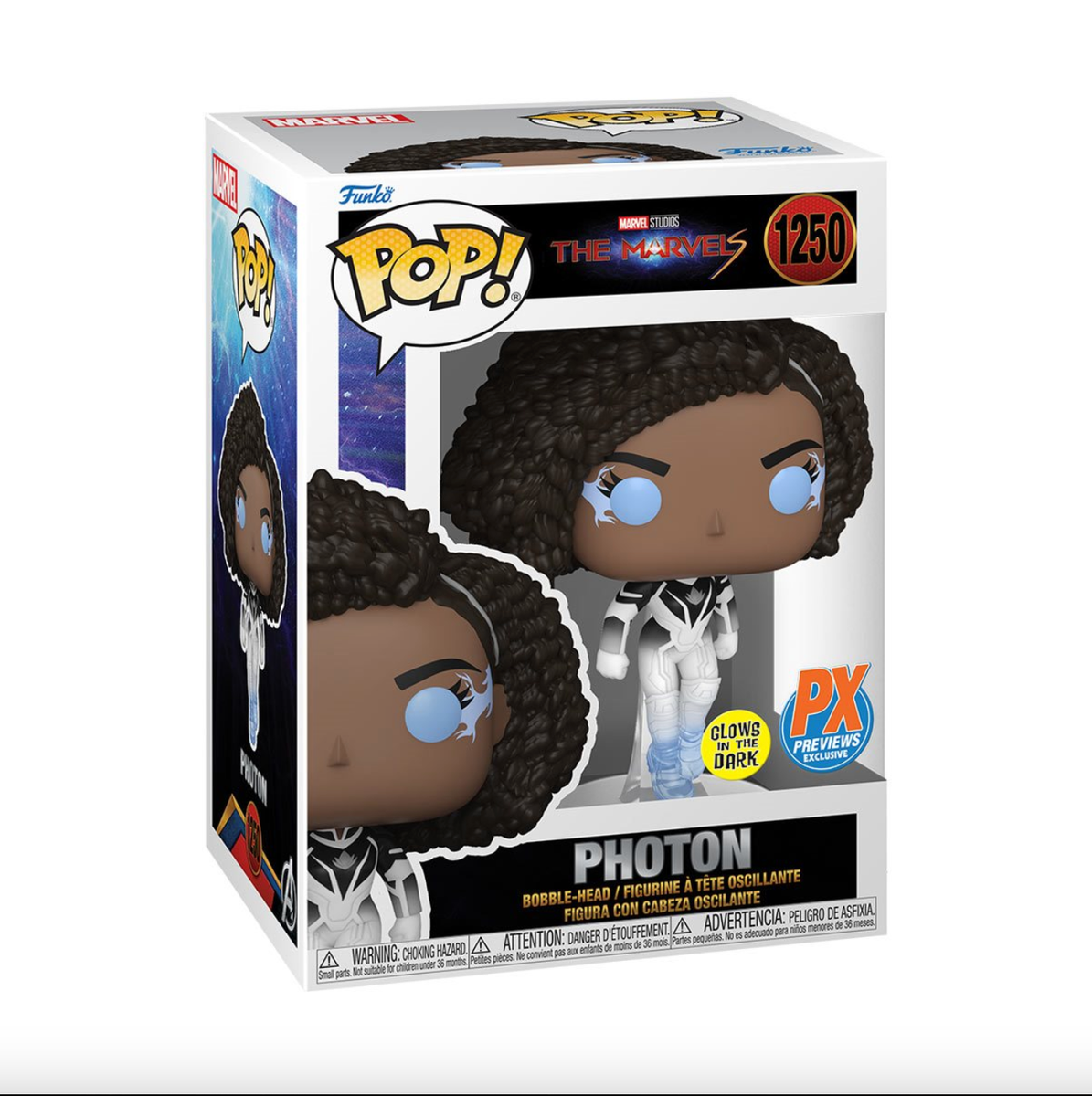 Funko POP! Marvel The Marvels Photon 1250 (GITD