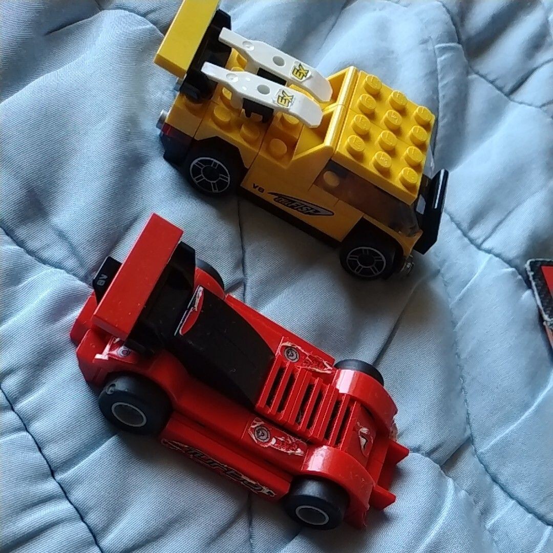 LEGO 8495 Crosstown Craze Racers Tiny Turbos 2008 without Box old