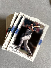 2001 Upper Deck Pros & Prospects Baseball Base Set #1-90 Jeter Griffey Jr. HOF