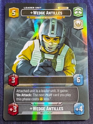 スターウォーズカード Star Wars Unlimited Jump To Lightspeed Wedge Antilles SHOWCASE