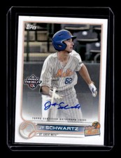 2022 Topps Pro Debut Autographs #PD177 JT Schwartz Auto - NM-MT