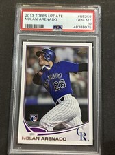 Nolan Arenado Rookie Card 2013 Topps Update #US259 PSA 10 Gem Mint. rookie card picture