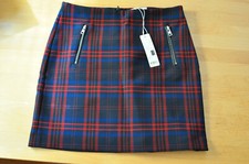 Esprit Damenrock karomuster kariert elegant A-Linie Gr. 36 Herbst Neu