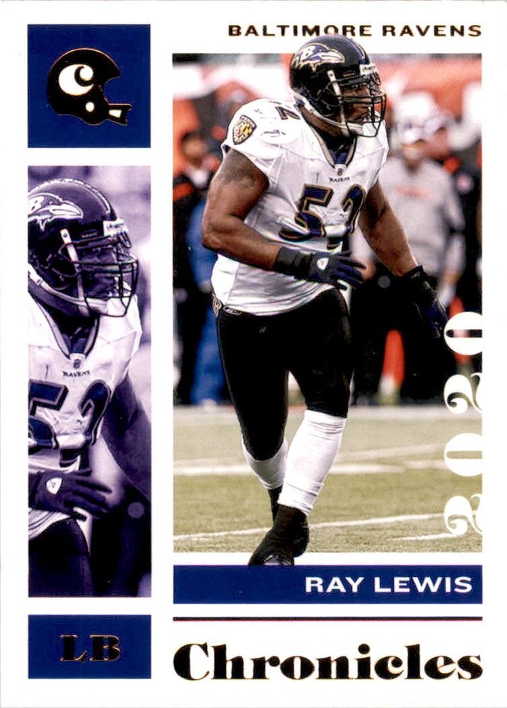 2020 Panini Chronicles Bronze #8 Ray Lewis