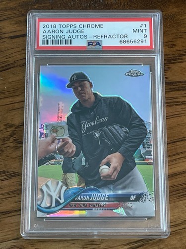 Aaron Judge [Signing Autographs] #1 card
