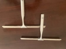 Ściągacz prysznicowy ze stali nierdzewnej, ściągacz okien wycieraczka łazienkowa wycieraczka okienna TCM 2 sztuki