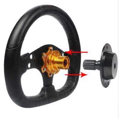 Car Steering Wheel Quick Release Removable Hub Adapter Racing Snap Off Boss Kits