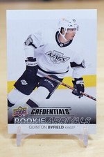 2021-22 UD Credentials - Rookie Arrivals #RA-4 Quinton Byfield