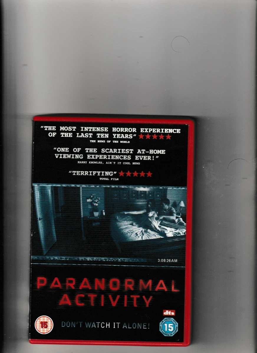 Paranormal Activity UK movie DVD eBay
