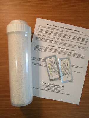 Crystal Clear Supply INC Fluoride Removal Water Filter Replacement NEW Open Box