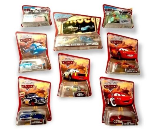 Disney Pixar Cars The World Of Cars Diecast Lot Of 8 - Picture 1 of 9