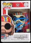 DUDE LOVE MICK FOLEY SIGNED #109 WWE FUNKO POP Figure JSA COA