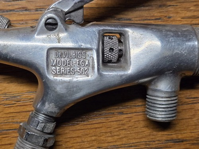 #ad #ad Devilbiss Model EGA Series 502 Touch Up Spray Gun Used Condition $59.99