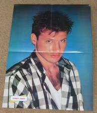 TS Teen Stars Poster Lorenzo Lamas & Corey Hart 1984 Collectible Magazine