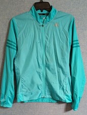 Adidas Clima365 Zip Up Women's Teal Jacket Size Medium