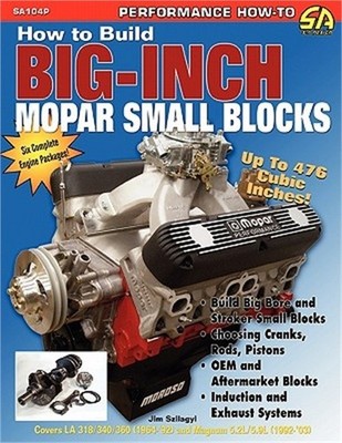 How to Build Big-Inch Mopar Small Blocks (Paperback or Softback)