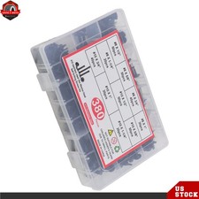 For furniture 380 Pack #8 #10 self-tapping Screws 410 Stainless Steel Black