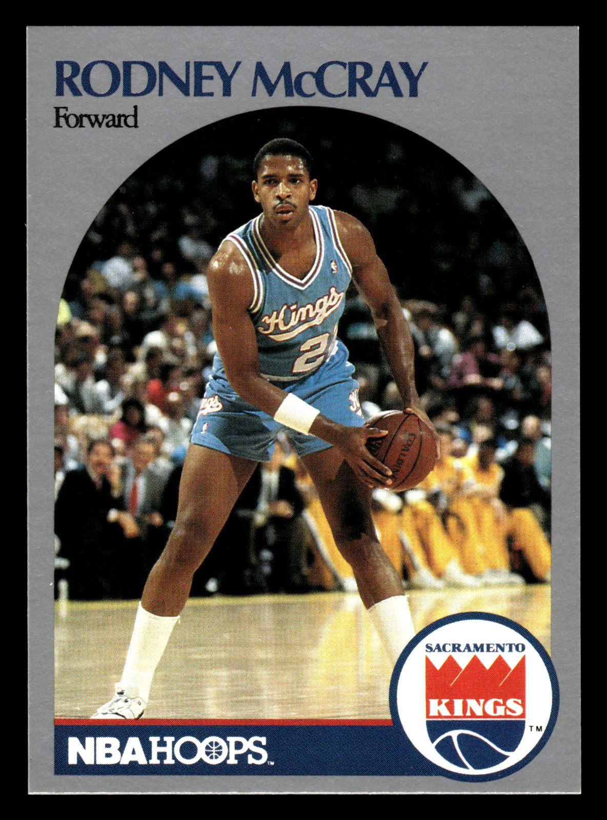 Rodney McCray 1990-91 Hoops #259 Short Print Kings NBA Basketball Card