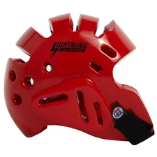 NEW ProForce Lightning Sparring Protective Head Guard Headgear RED Child Size