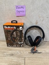 Skullcandy SGSCFY-325 Crusher Wired over-Ear Headphones, Real Tree, Tested/Works