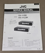 JVC Stereo Receiver RX-111BK RX-111LBK Service Manual D-3178