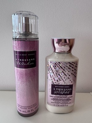Set Körperspray und Lotion A Thousand Wishes   Bath & Body Works