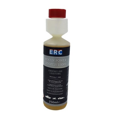 ERC Benzin Power-Additiv 250ml reduziert Reibung reinigt Kraftstoffsystem 
