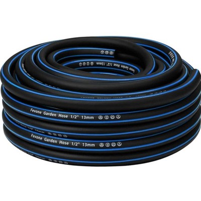 Garten Schlauch, 20 m, 1/2 Zoll, flexibler Wasserschlauch, Kinkschutz, blau