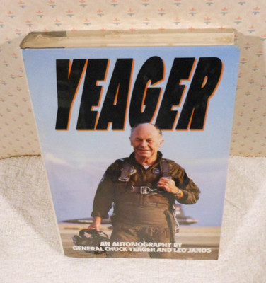 Yeager : An Autobiography Hardcover Leo, Yeager, Chuck Janos SEALED 1985 Issued