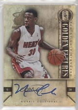 2011-12 Panini Gold Standard Golden Futures Auto Norris Cole #NC Auto 9cf