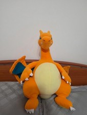 Shiny Charizard Plush Toy Collectible Soft Stuffed Animal Gift for Kids