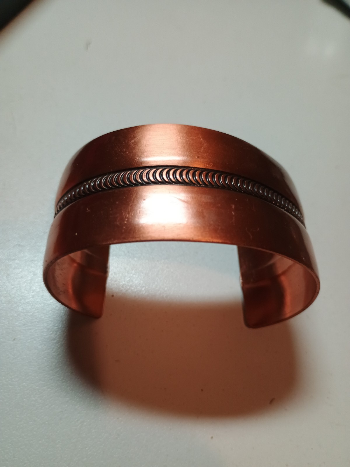 Solid Copper Cuff Bracelet - image 1