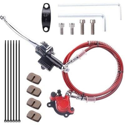 1 Set Hydraulic Brake System with 50 Inch Hose for Mini Bike Baja Doodlebug DB30
