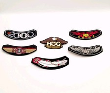 Lotto 6 toppe gruppo proprietari HOG Harley Davidson vintage anni 2000