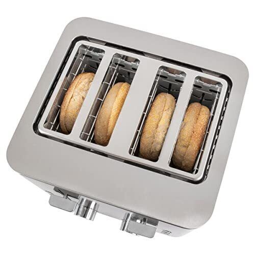 ProfiCook PC-TA 1252 Tostapane 4 Fette Acciaio Inox 1260W - Offerta