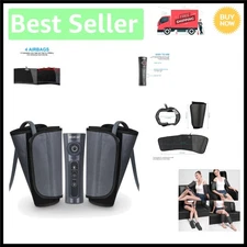 Elegant Air Compression Leg Massager for Circulation & Pain Relief - 2 Modes,...