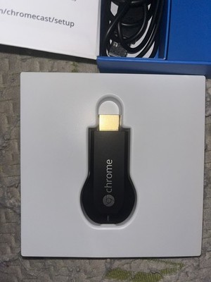 USED Google Chrome Chromecast 1st Generation H2G2-42 HDMI Media Streamer